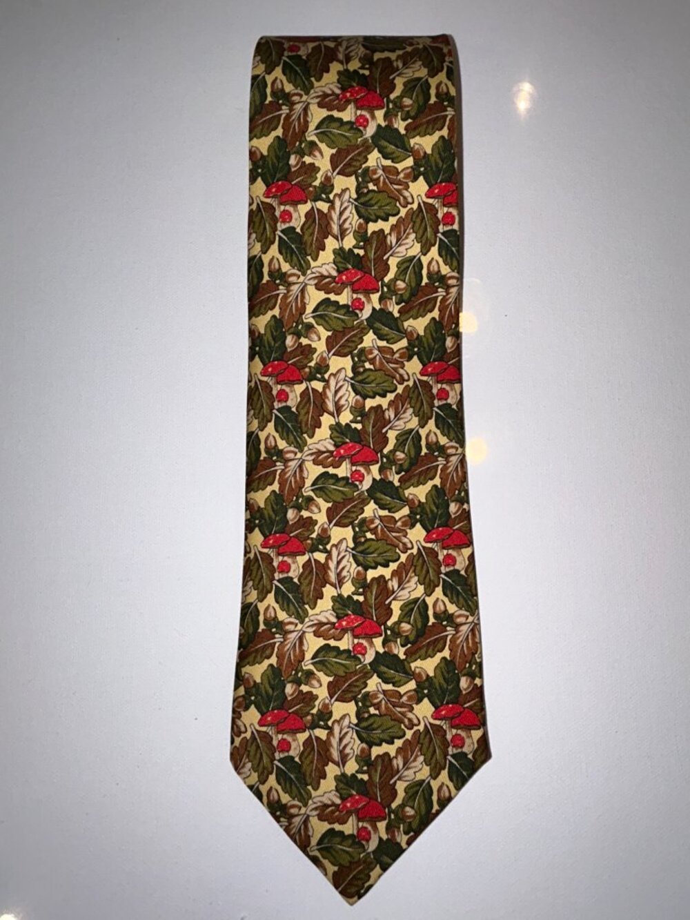 Liberty of London lot of 4 ties, floral cotton, silk woodland - Picture 4 of 10